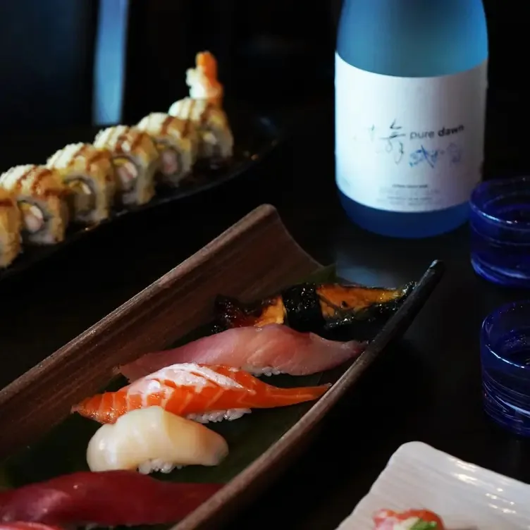 Nigiri platter at Naked Fish's